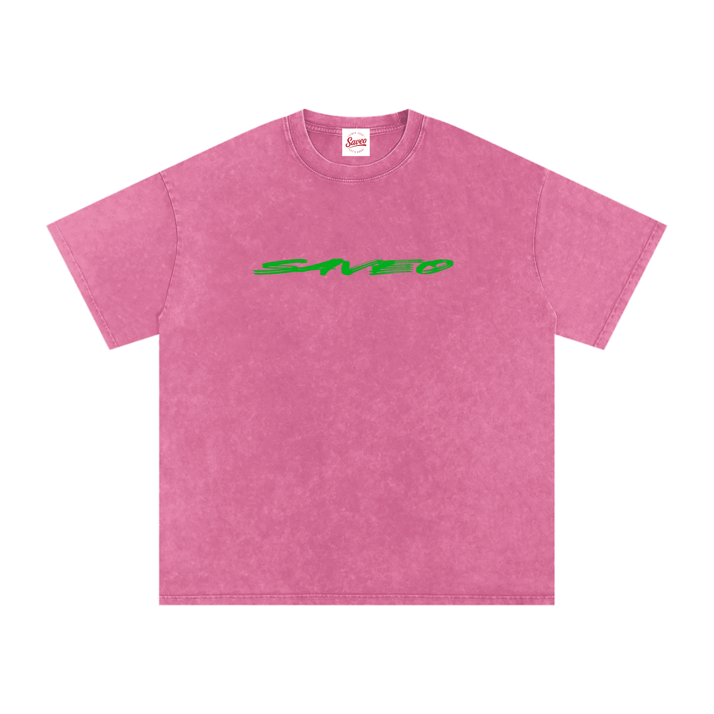 Saveo Snow Washed Oversized Cotton T-Shirt