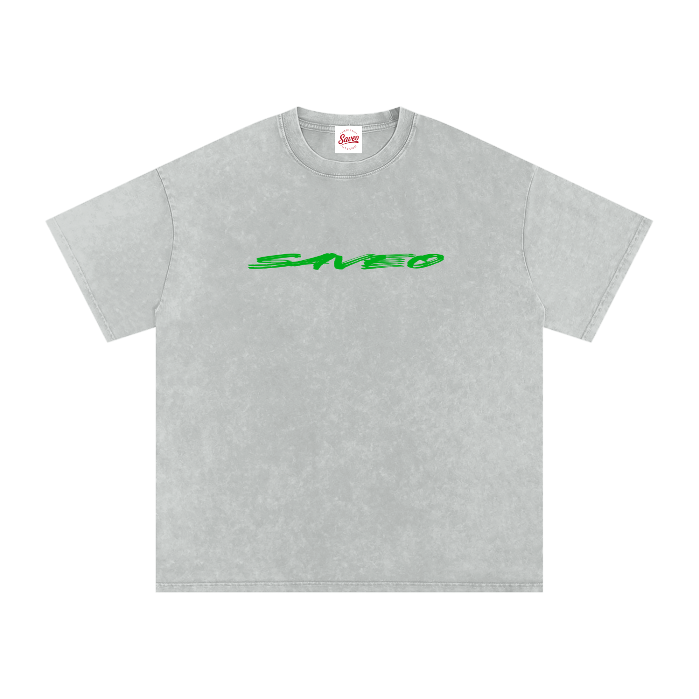 Saveo Snow Washed Oversized Cotton T-Shirt
