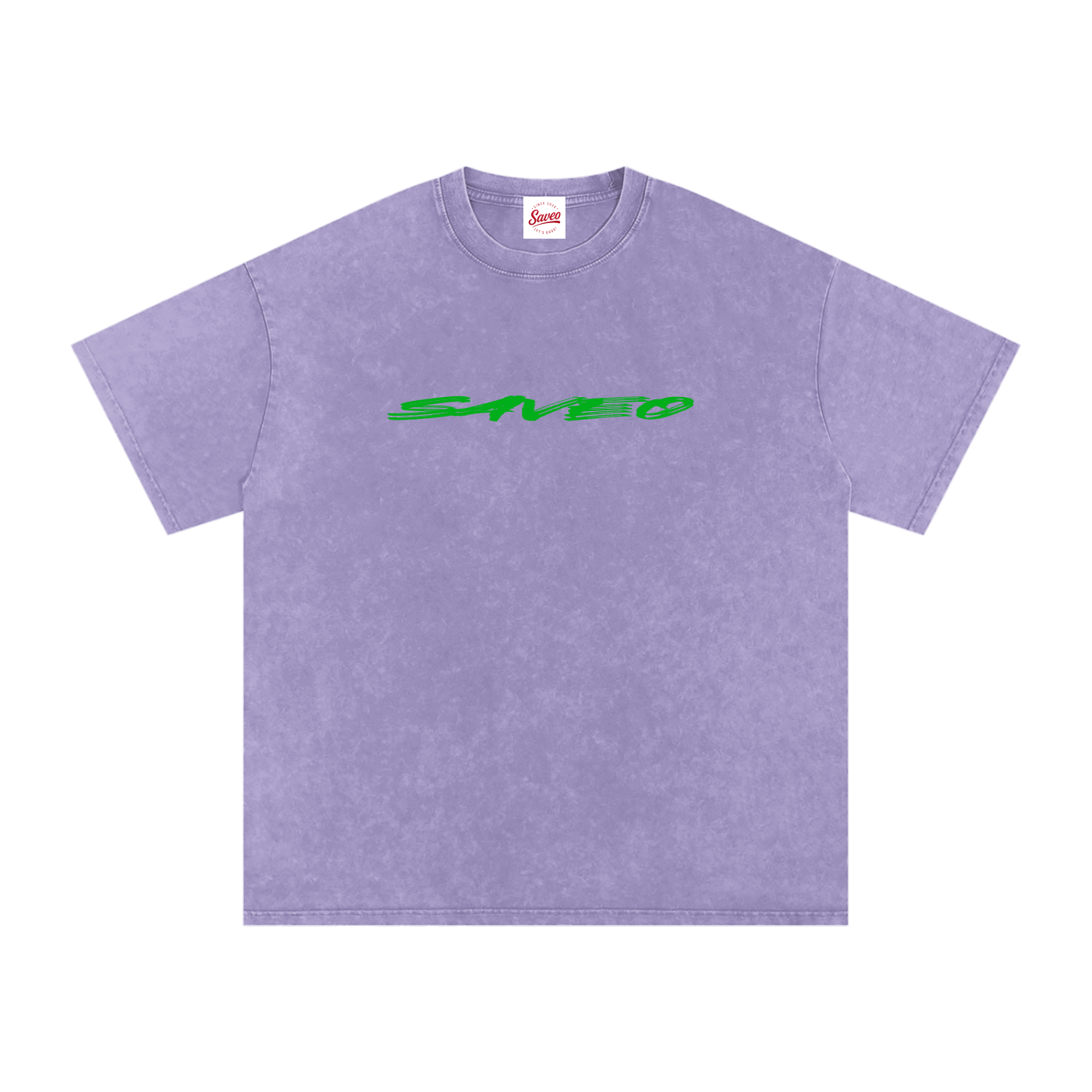 Saveo Snow Washed Oversized Cotton T-Shirt