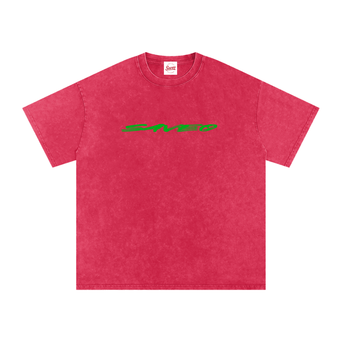 Saveo Snow Washed Oversized Cotton T-Shirt